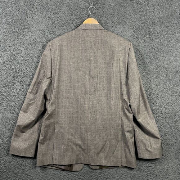 Lauren Ralph Lauren Blazer Mens 44R Brown Plaid Slim Fit Wool Sport Coat Formal - Picture 7 of 11
